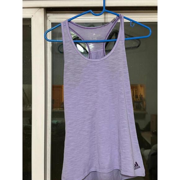 Adidas Climalite Racerback Tank – XS – Lavender - Picture 1 of 9